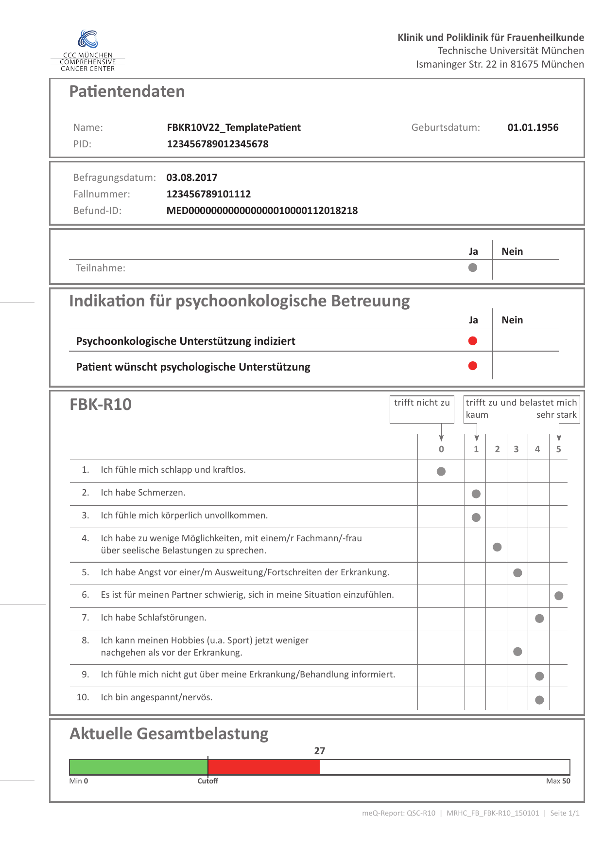 ScreenToCare Munich — detail